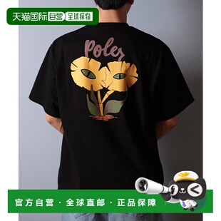 1h可退 日本直邮POLER 男士夏季吸湿速干大码短袖T恤 259MCV0016