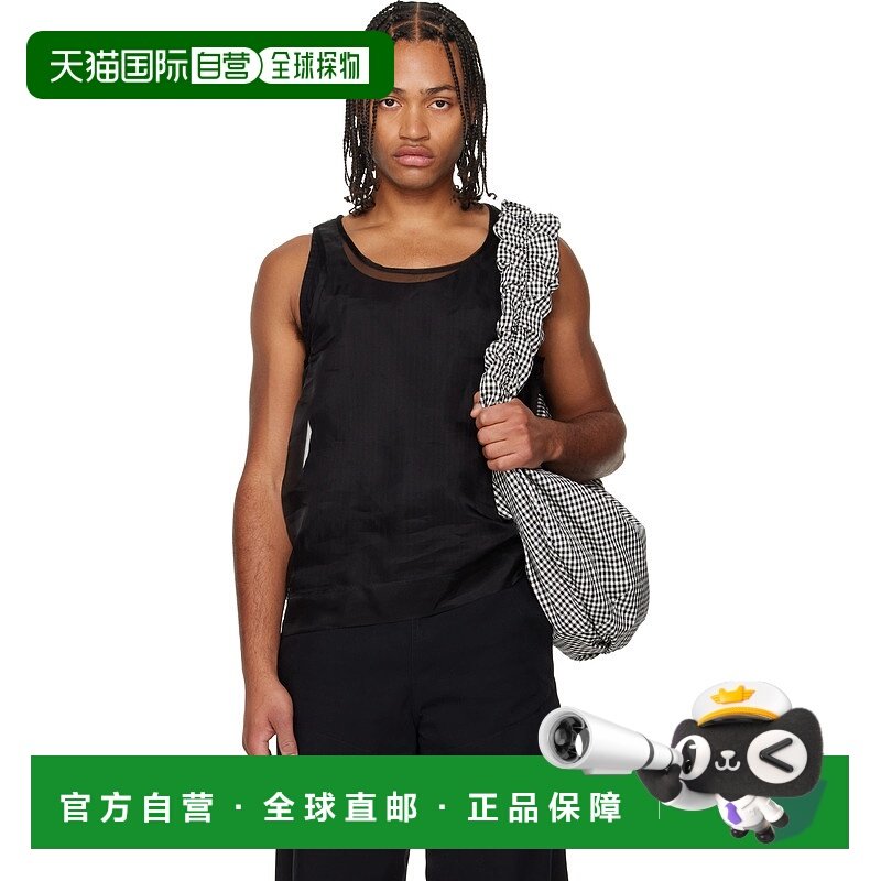 香港直邮Simone Rocha 蒙娜 罗莎 男士 黑色 Organza Layered Dou