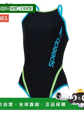 日本直邮Speedo FC Turns 女士连体泳衣STW02550-TQ