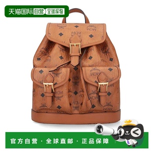 女士双肩包 Mini MWKFATA02CO 棕色 backpack AW2025 香港直邮MCM