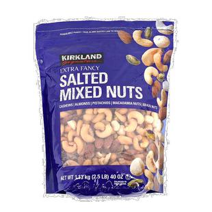 韩国直邮Kirkland柯克兰低盐综合坚果1130g*2包全家营养干果零食
