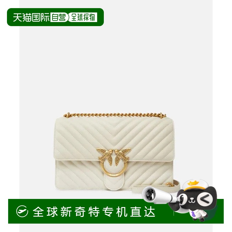 1h可退 香港直邮PINKO 女士卡包 100941A0GKZ14QBIANCOSETAANGOLD
