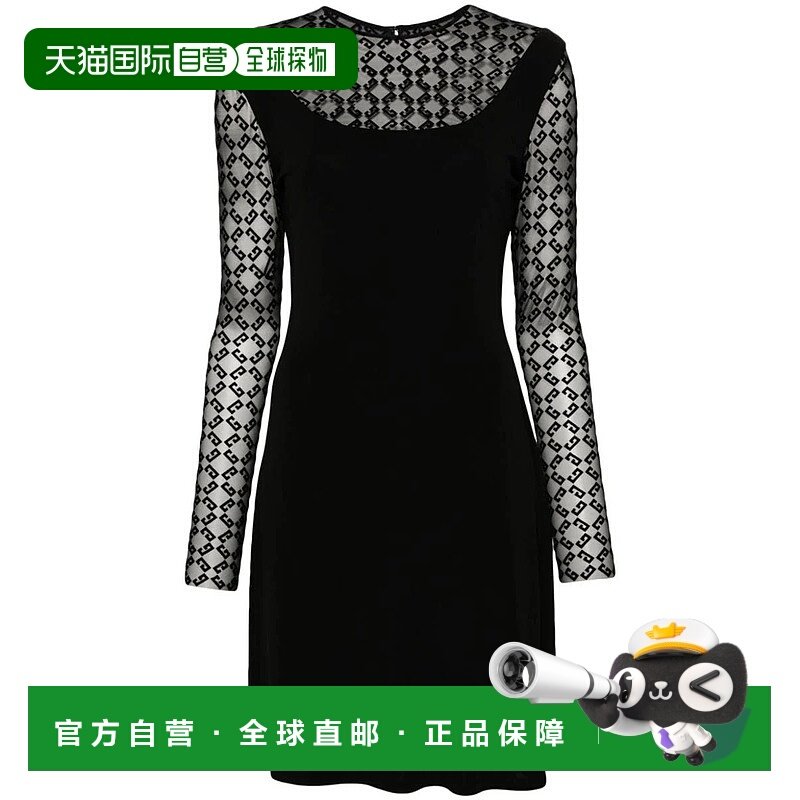 香港直邮GIVENCHY 女士连衣裙 BW229520GU001 AW2024 黑色 Givenc