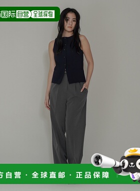 1h可退 日本直邮KINO THE KEI 女士高腰宽松休闲裤 ktk7110013