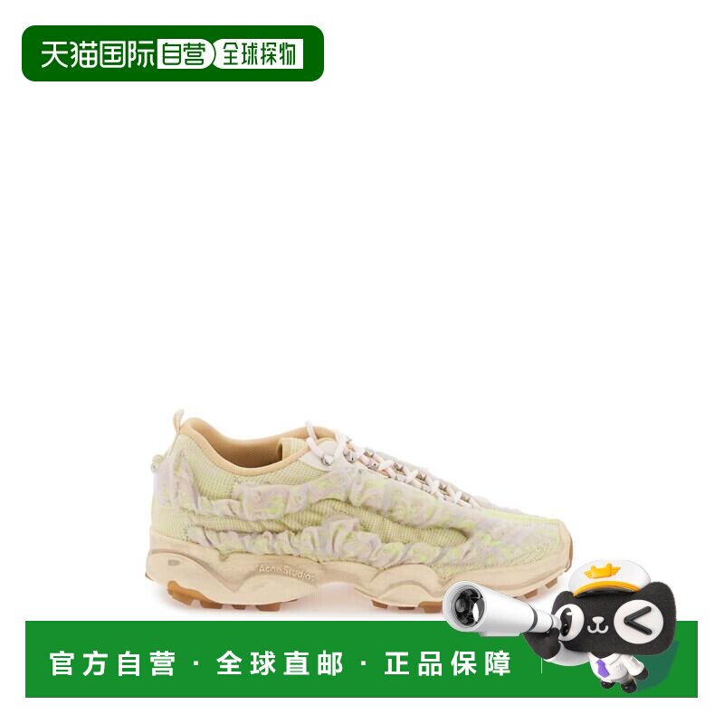 香港直邮ACNE STUDIOS 男士运动鞋 BD0265CZT CO 白色 SNEAKER BU - 实物图