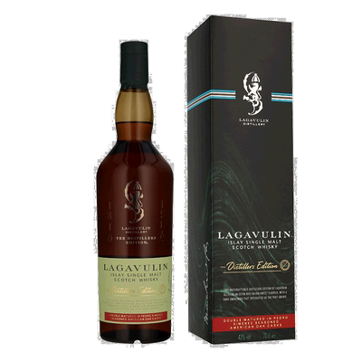 欧洲直邮Lagavulin乐加维林威士忌700ml 43度单一麦芽苏格兰醇正