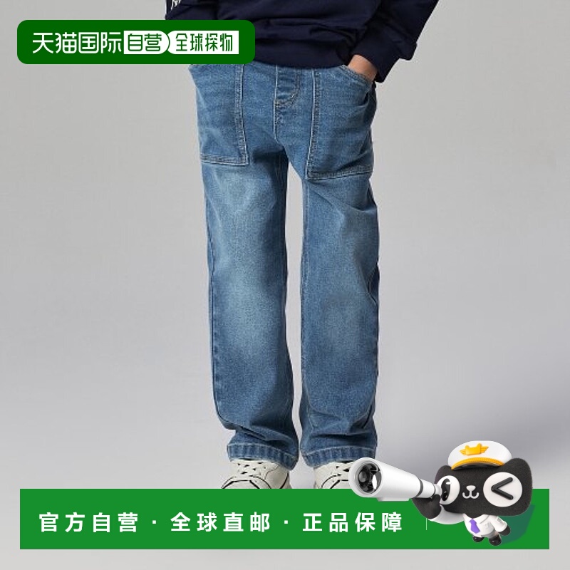 韩国直邮MLB KIDS 童装裤子7ADPV0141-07BLS直筒裤