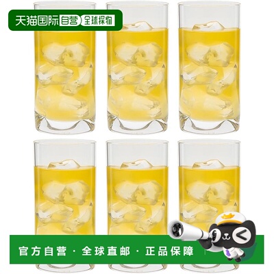 【日本直邮】东洋佐佐木玻璃杯 Sun Nouveau 玻璃杯 180ml 6件套