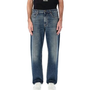 徽标贴饰直筒牛仔裤 潮奢 男士 华伦天奴 6V3DE04EAP2 Valentino