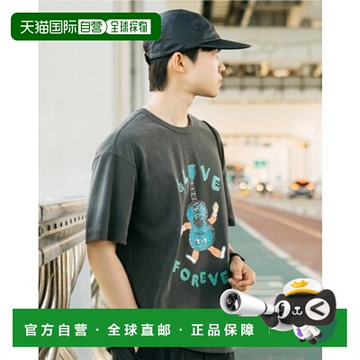 韩国直邮HAZZYS 赫奇斯男士 [HIS][Busking]复古图案 T恤 (HZTS5E