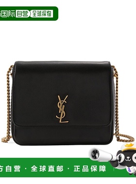 香港直邮Saint Laurent 翻盖单肩包 8515571EL0W斜挎包手提包