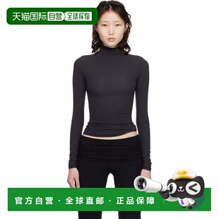 1h可退 香港直邮SKIMS 女士 黑色 Fits Everybody Turtleneck 上