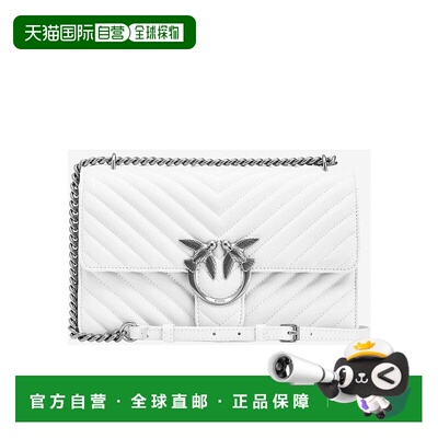 1h可退 香港直邮奢淘 Pinko 徽标单肩包 女 100941A0GK