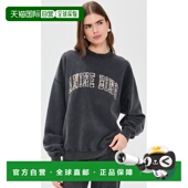 香港直邮ANINE 豹纹卫衣 BING 1h可退 女士 Miles black黑色 舒适