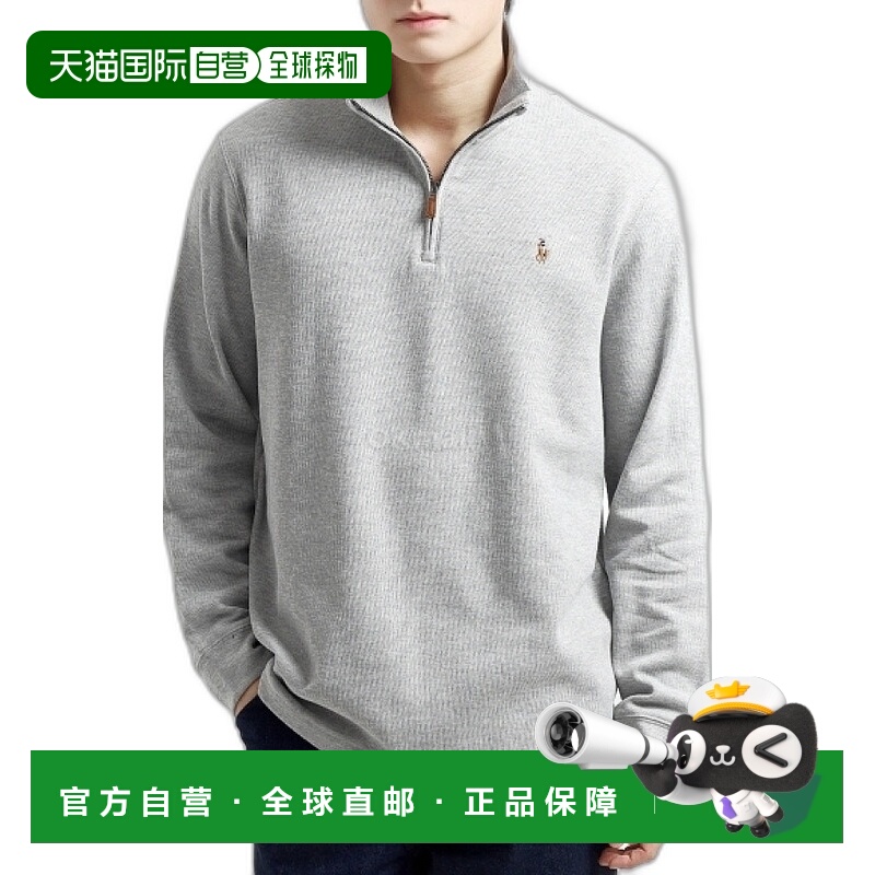 韩国直邮POLO RALPHLAUREN ESTATE 罗纹半拉链套头衫 男装长袖