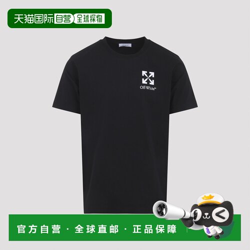 1h可退 香港直邮OFF-WHITE 男士T恤 OMAA027F25JER00F1001 AW2025