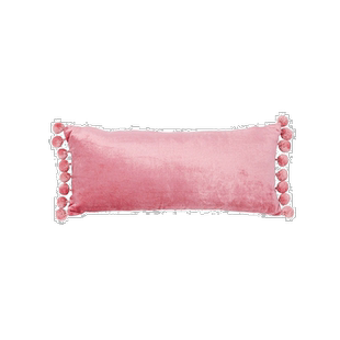 自营 roselli焦特布尔橄榄长方形天鹅绒枕头 - 梅子 美国奥莱直发