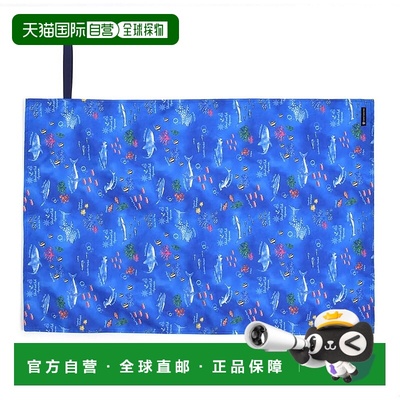 【日本直邮】CCS 男童野餐垫 1人用 防水轻量 蓝色泻湖 NM402500-