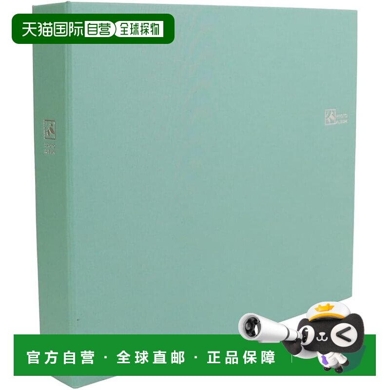 【日本直邮】仲林 大容量方形相册 9面 720枚收纳 绿 TCPK-SQ-720