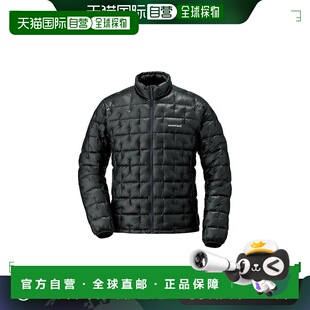 日本直邮日潮 MontBell蒙贝欧 男款拉链立领羽绒服外套 BK XL保暖