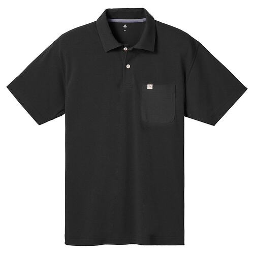 Montbell蒙贝欧 KAMICO Polo 衫 BK XS 2104802