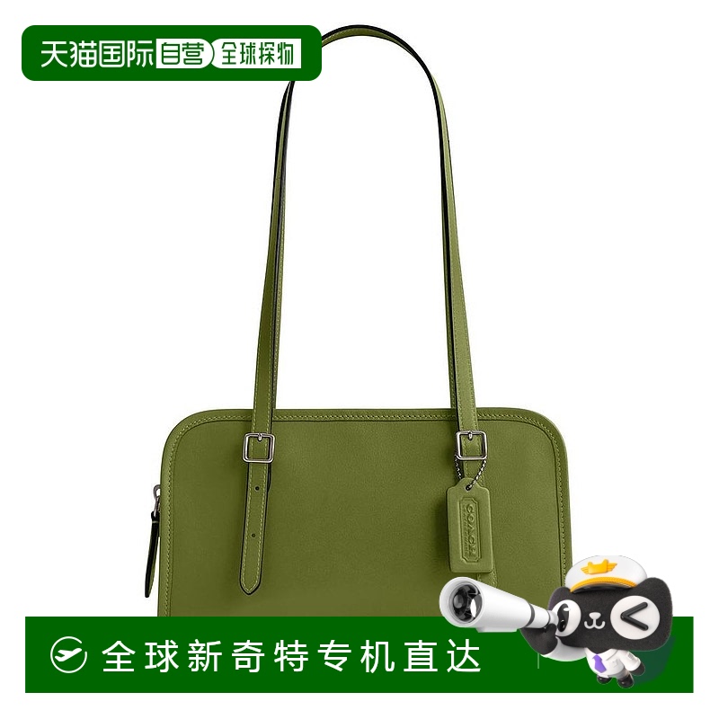 【美国直邮】COACH|手套摇摆拉链单肩包蔻驰背包