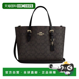 女士斜挎包 Molly CV965IMXAQ 黑色 托特包 SS2024 香港直邮COACH