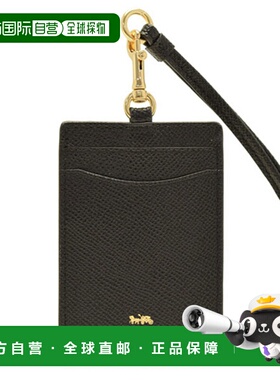 日本直邮Coach 通行证套 57311imblk男士真皮通行证套身份证夹卡I