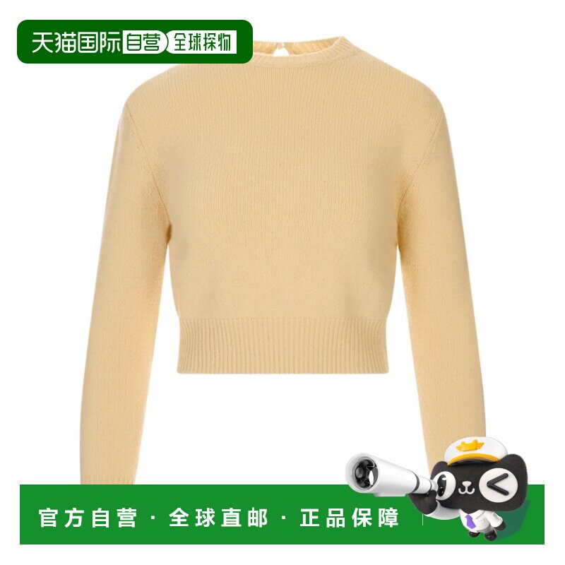 香港直邮JIL SANDER 女士针织衫 SS2026 J03GP0187J14837106长袖 - 实物图