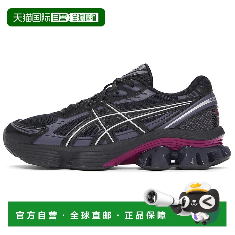 香港直邮亚瑟士Asics GEL-KINETIC FLUENT 低帮跑步鞋男女同款黑