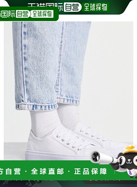 1h可退 香港直邮潮奢 ASOS 女士 Dizzy 设计绑带训练鞋(白色)