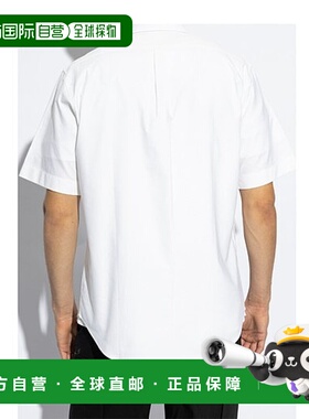香港直邮GIVENCHY 男士衬衫 BM611CG1ZF100 CO 白色 Short-sleeve