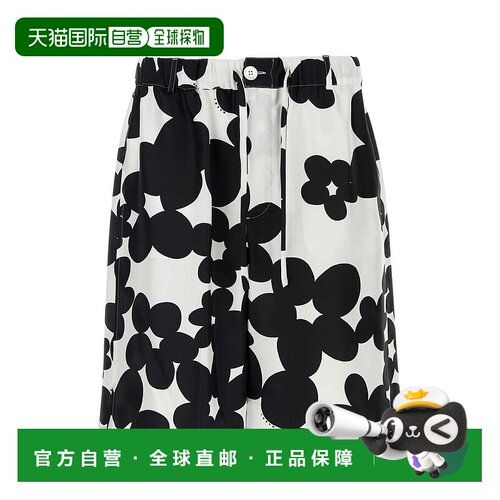 1h可退 香港直邮潮奢 Marni 玛尼 男士 印花百慕大短裤 PUMU0291A