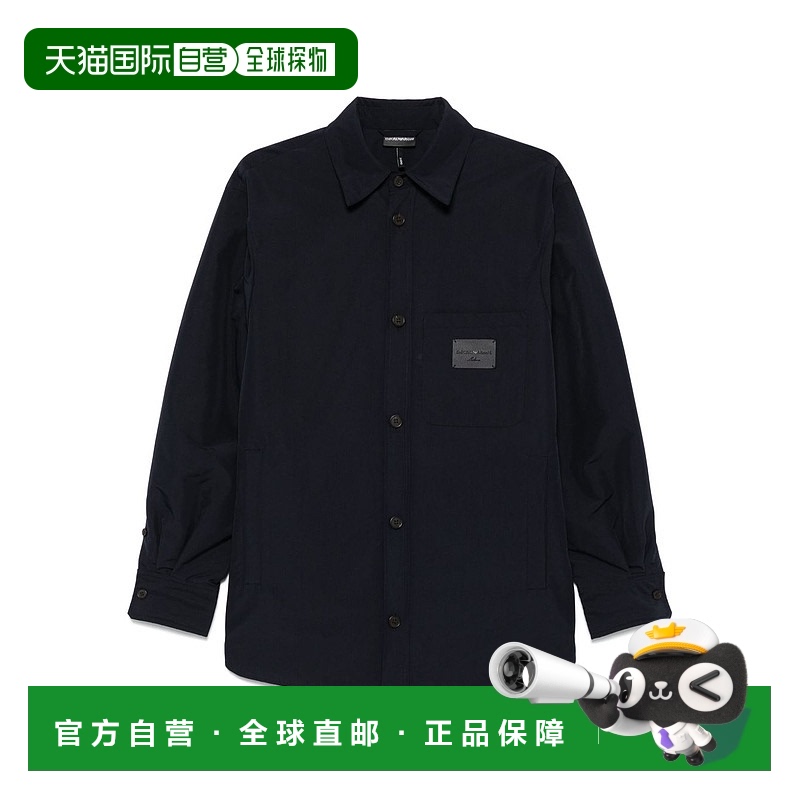 香港直邮Emporio Armani 安普里奥 阿玛尼 男士 长袖衬衫夹克 EM0