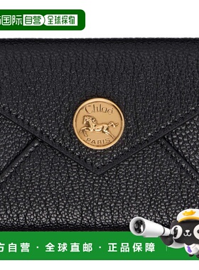 1h可退 香港直邮Chloe 蔻依 女士 黑色 Envelope 卡包 CH25SP537O