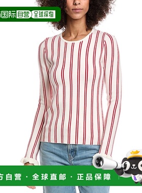 自营 THE UPSIDE Alpine Chrissy针织毛衣-红色 美国奥莱直发