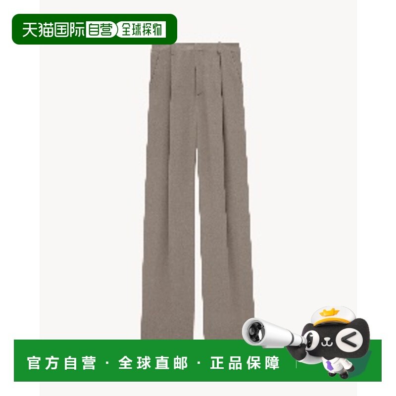 香港直邮Saint Laurent 圣罗兰 女士 小喇叭裤子 806809Y7I21,女装/女士精品,休闲裤,淘宝优惠券,粉丝福利购,淘宝优惠卷