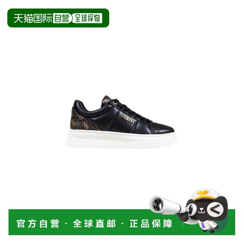 香港直邮GUESS 女士运动鞋 FLFWLLPEL12BLKBR AW2025 花色 WELLI