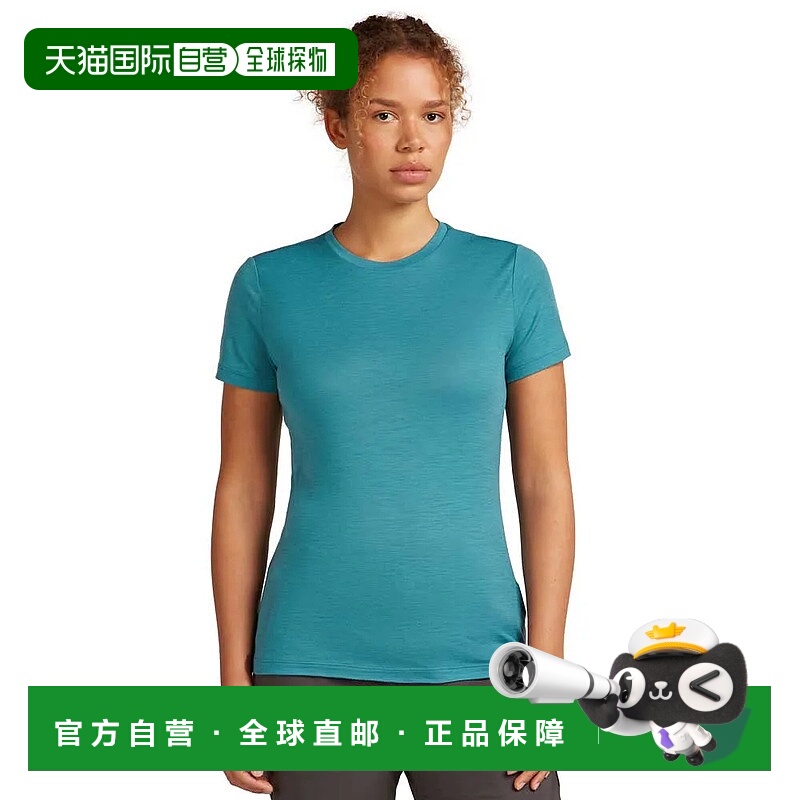 香港直邮ICEBREAKER 美利奴150 Tech Lite 短袖T恤 女士