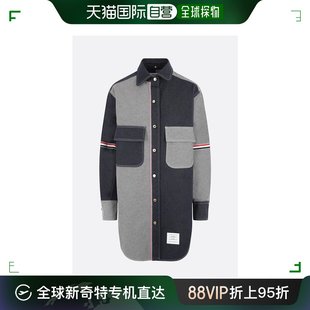 FDSE09O 香港直邮THOM BROWNE 拼色女士外套 415 F0253