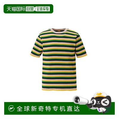 日本直邮日本直邮 Onitsuka Tiger SHORT SLEEVED KNIT TOP 2183B