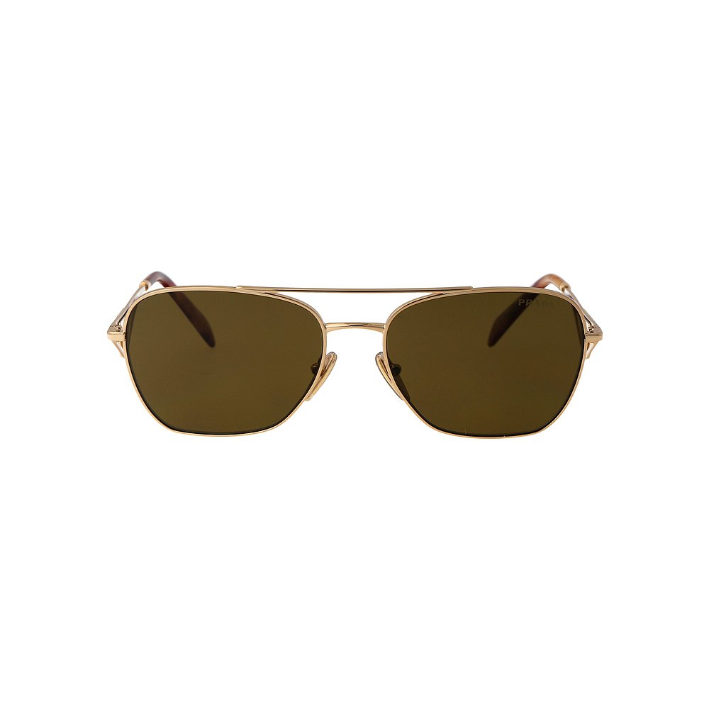 PRADA 女士眼镜 0PRA50S5AK01T SS2025 金色 Sunglasses