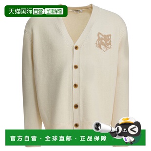 欧洲直邮maison kitsune 男士 毛衣长袖针织衫