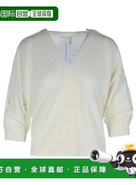 香港直邮CHLOÉ 女士针织毛衣 C21AMP26670100 AW2024 白色 针织套