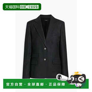 1h可退 香港直邮THEORY 希尔瑞 女士 羊毛法兰绒西装外套 O080110
