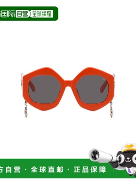 自营 philipp plein太阳镜-橙色 美国奥莱直发