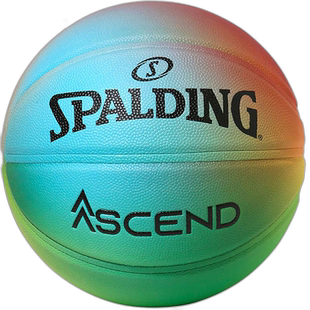 日本直邮斯伯丁男女Ascend亮彩虹复合7号球篮球7号SPALDING 77-35