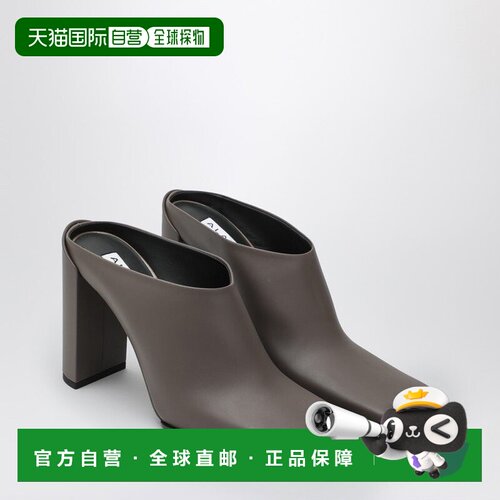 香港直邮ALAIA 女士凉鞋 AA3M2006I049LE809 AW2025 棕色高跟单鞋