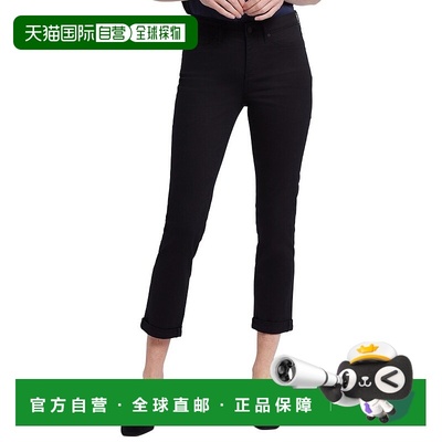 自营NYDJ Sheri Black Ankle Crop Jean - black 美国奥莱直发