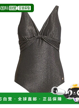 自营marina rinaldiSAGACE-黑色 美国奥莱直发泳衣